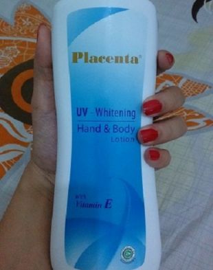 Flacenta UV Whitening Hand Body Lotion Breeze Blue