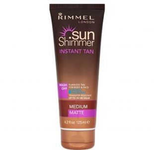 Rimmel Sun Shimmer Instan Tan + Gradual Glow Lotion Medium Matte