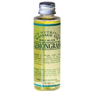 Bali Alus Massage Oil Skin Nutrition Lemongrass
