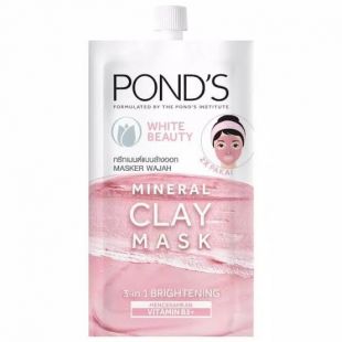 Pond's White Beauty Mineral Clay Mask 3-in-1 Brightening