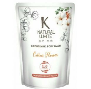 K Natural White Brightening Body Wash Cotton Flower