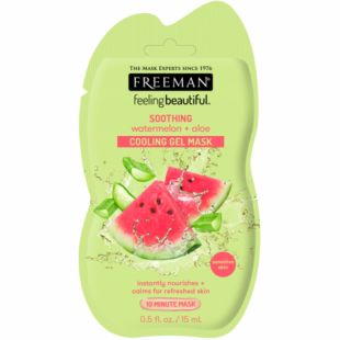 FREEMAN Feeling Beautiful Soothing Watermelon + Aloe Cooling Gel Mask 