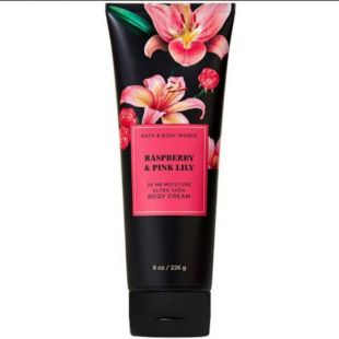 Bath and Body Works Ultra Shea Body Cream Raspberry and Pink Lily