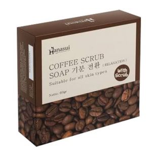 Hanasui Coffee Scrub Soap 