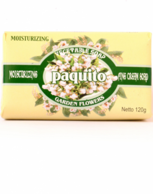 Paquito Vegetable Soap Garden Flowers
