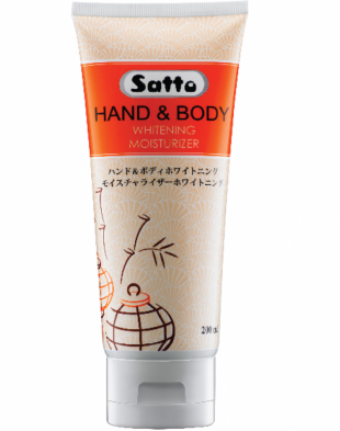 SATTO Hand and Body Whitening Moisturizer 