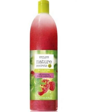 Oriflame Nature Secrets Exfoliating Shower Gel Energizing Mint & Raspberry