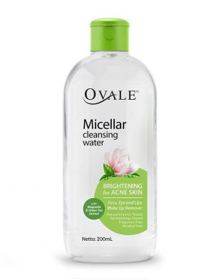 Ovale Micellar Cleansing Water Brightening for Acne Skin