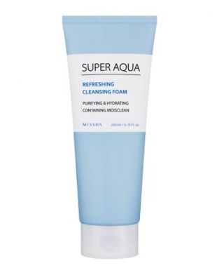 Missha Super Aqua Refreshing Cleansing Foam 