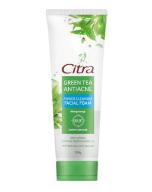 Citra Green Tea Anti Acne Power Cleanser Facial Foam 