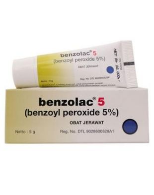 Benzolac 5 Benzoyl Peroxide 5%