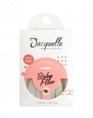 Jacquelle invisible eyelid tape Baby Flow Mini Size White