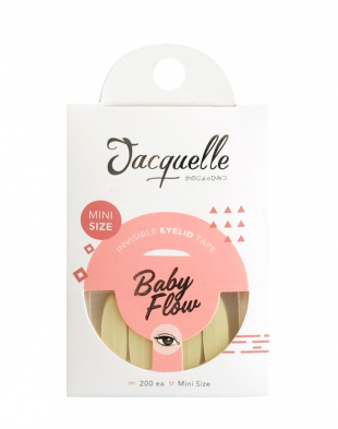 Jacquelle invisible eyelid tape Baby Flow Mini Size Yellow