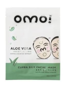 OMO! Cupra Silk Facial Mask Aloe Vera 