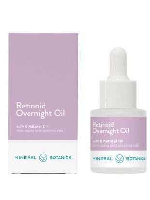 Mineral Botanica Retinol Overnight Serum Oil With 6 Natural Oil 