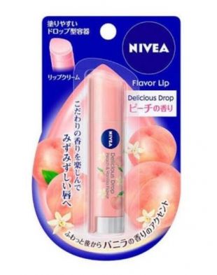 NIVEA Delicious Drop Peach and Vanilla Flavor