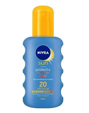 NIVEA Sun Protect & Bronze Spray SPF 20 