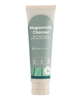 Somethinc Mugwortella Charcoal Deep Pore Cleansing 10 Minutes Wash Off Mask 