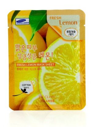 3W CLINIC Fresh Mask Sheet Lemon