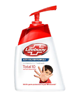 Lifebuoy Total 10 Antibacterial Hand Wash 