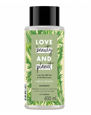 Love Beauty and Planet Tea Tree Oil & Vetiver Shampoo 