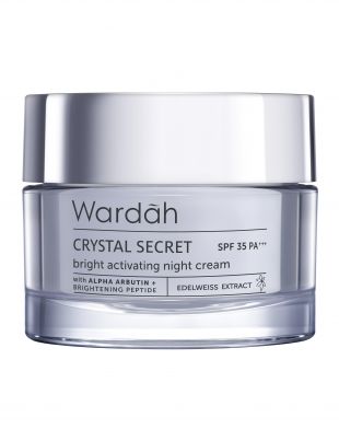 Wardah Crystal Secret Bright Activating Night Cream 