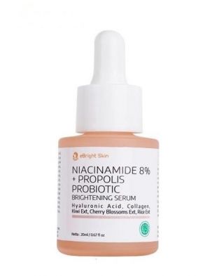eBright Skin Niacinamide 8% + Propolis Probiotic Brightening Serum 