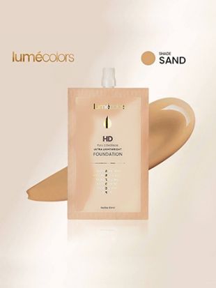 Lumecolors HD Full Coverage Ultra Lightweight Foundation 10ml Sand