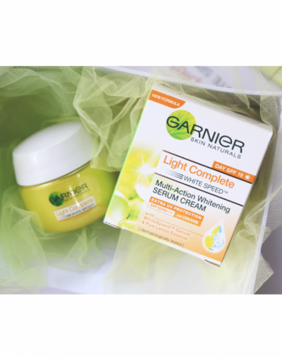 Garnier Light Complete Multi Action Whitening Serum Cream Extra Uv Protection Beauty Product 1579