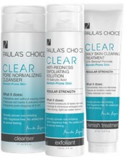 paula s choice clear acne kit product cosmetics paula s choice clear acne kit product cosmetics