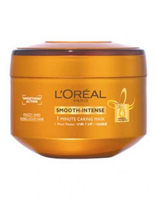 L Oreal Paris Smooth Intense 1 Minute Caring Mask Review Female