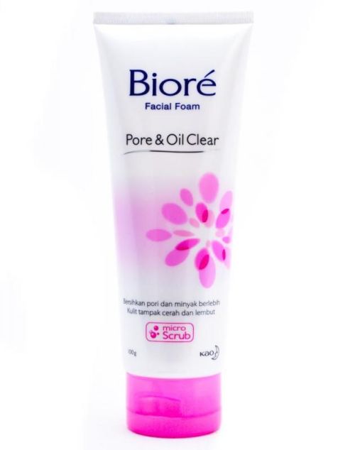 biore face wash pink