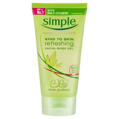 simple truth face wash