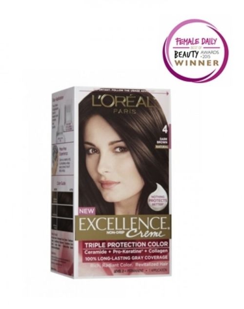 L Oreal Paris Excellence Creme Dark Brown Review Female Daily L Oreal Paris Excellence Creme Dark Brown Review Female Daily