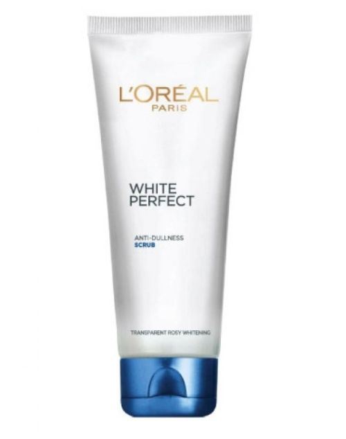 white perfect scrub