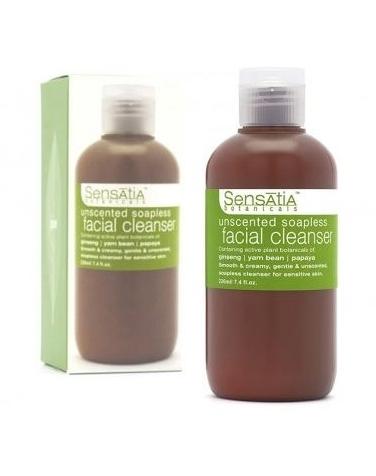 sensatia botanicals unscented sensitive cream cleanser