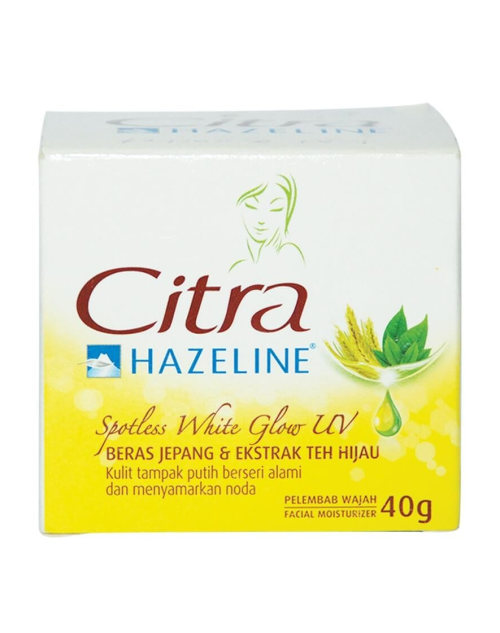 citra hazeline spotless white glow uv facial moisturizer
