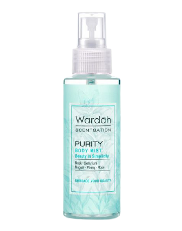 wardah body mist passion