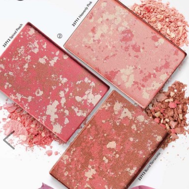 blush on marble oriflame