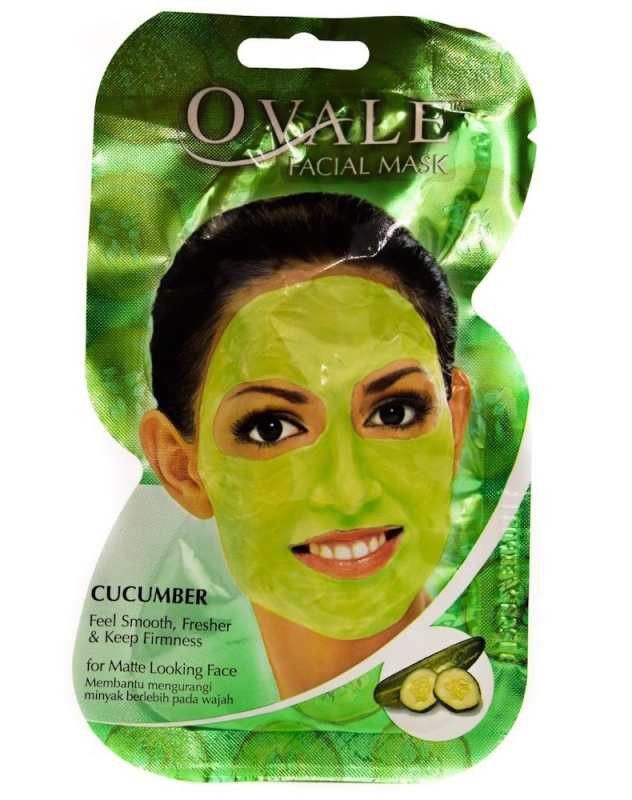 Download Ovale Facial Mask Cucumber Review Female Daily Yellowimages Mockups