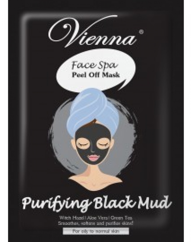 Vienna Face Spa Peel Off Mask Purifying Black Mud Review Female Daily