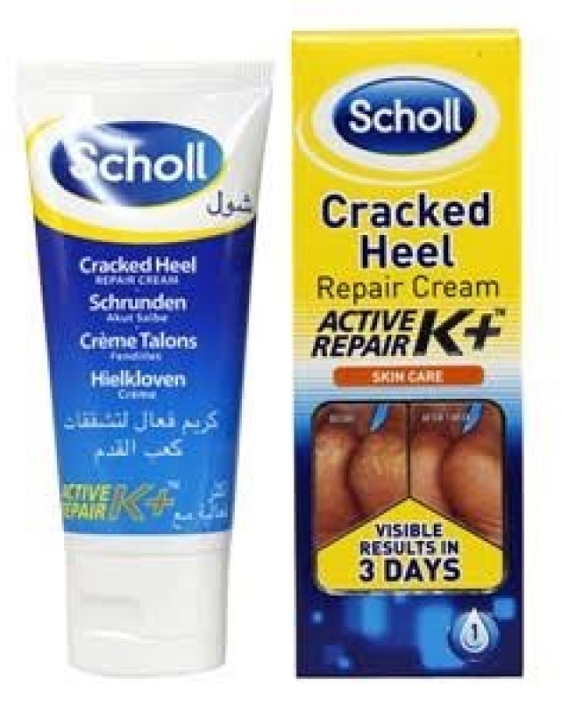 scholl cracked heel repair