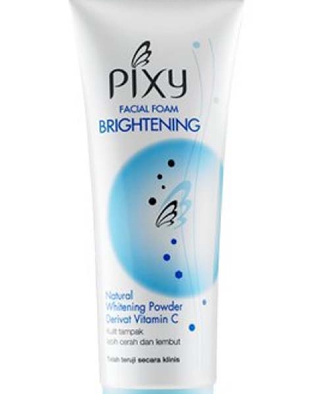 pixy brightening facial foam