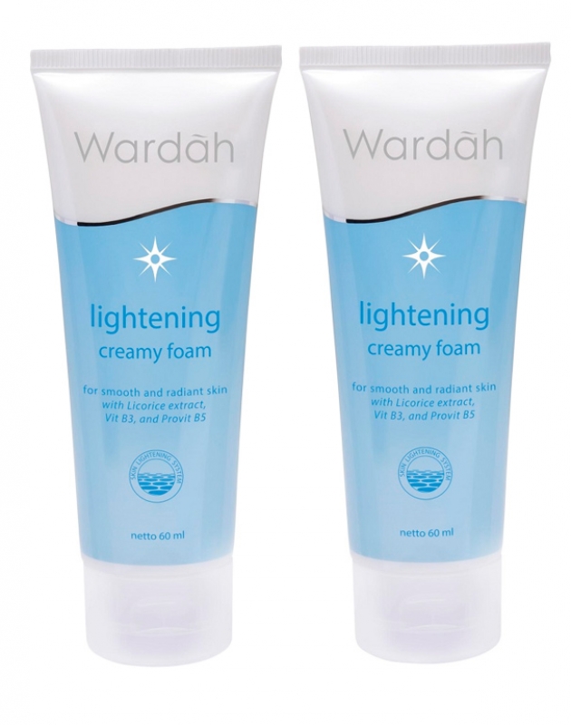 wardah lightening facial foam