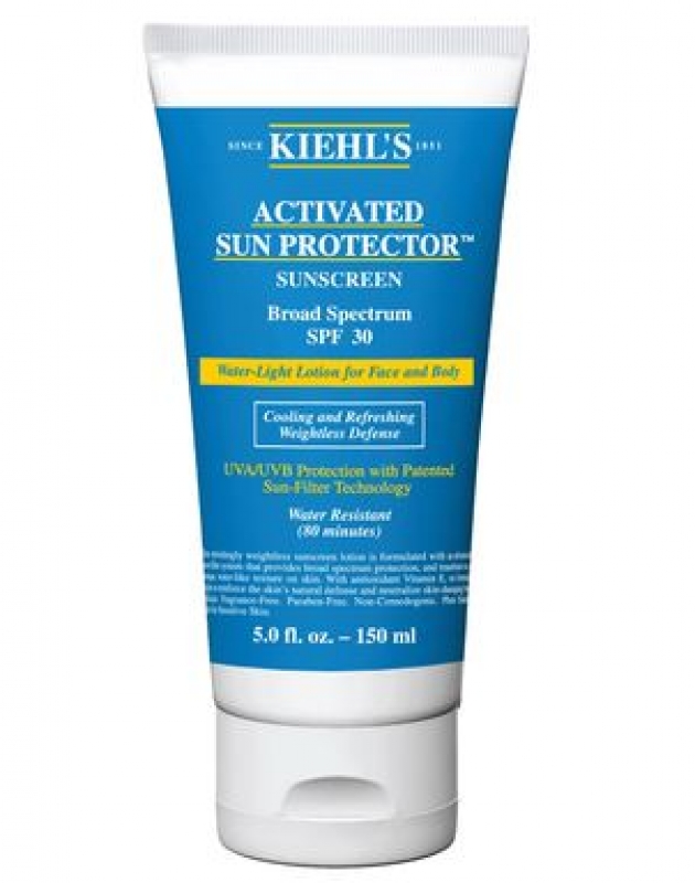 Kiehl's Activated Sun Protector WaterLight Lotion for Face and Body