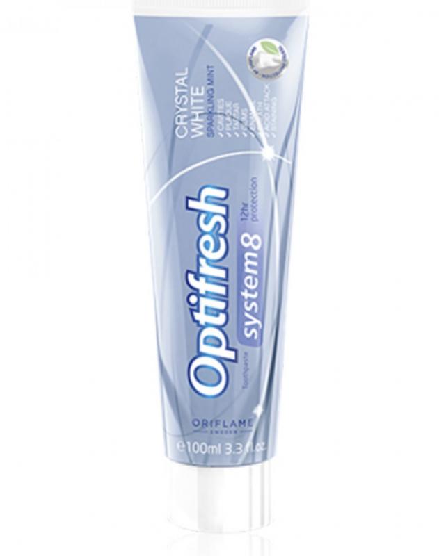 Oriflame OPTIFRESH FLUORIDE TOOTHPASTE WHITENING WHITENING Review