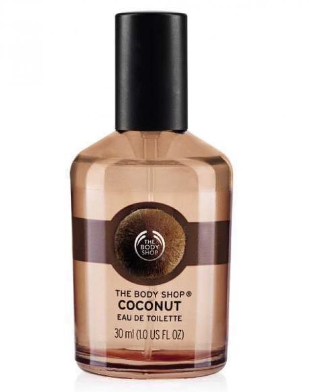 coconut eau de toilette body shop