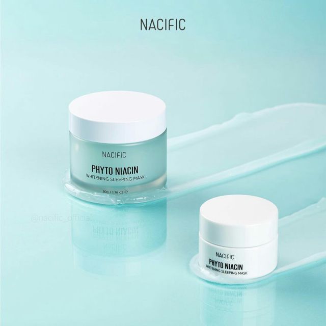 NACIFIC Nacific Phyto Niacin Whitening Sleeping Mask Review Female Daily