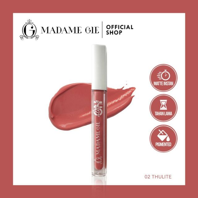 Madame Gie Always On Matte Lip Cream 02 Thulite Review Female Daily