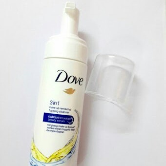 dove foaming face wash